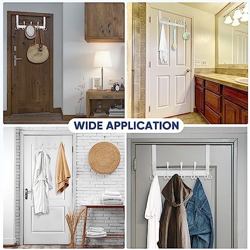 Extra Strong Over-the-Door Hook for Bathroom Bedroom Use