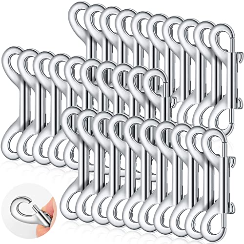 Durable Metal Clips 35-Inch Double-Ended Bolt Snaps