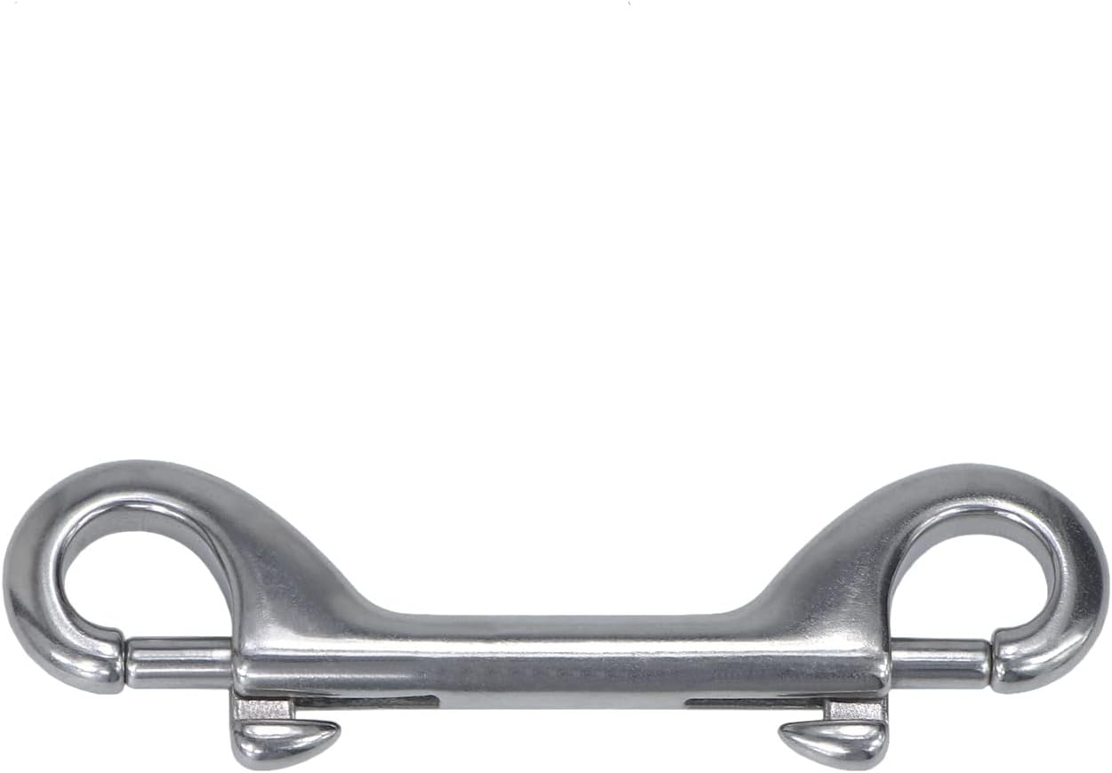 Wontee Double Ended Bolt Snaps 316 Stainless Steel 3 Pack