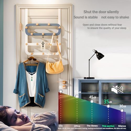 14-Piece Indoor Door Hanger Hook Rack