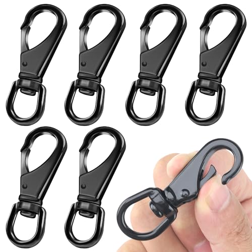 Secure Your Marine Gear with 6-Piece Stainless Steel Snap Hooks