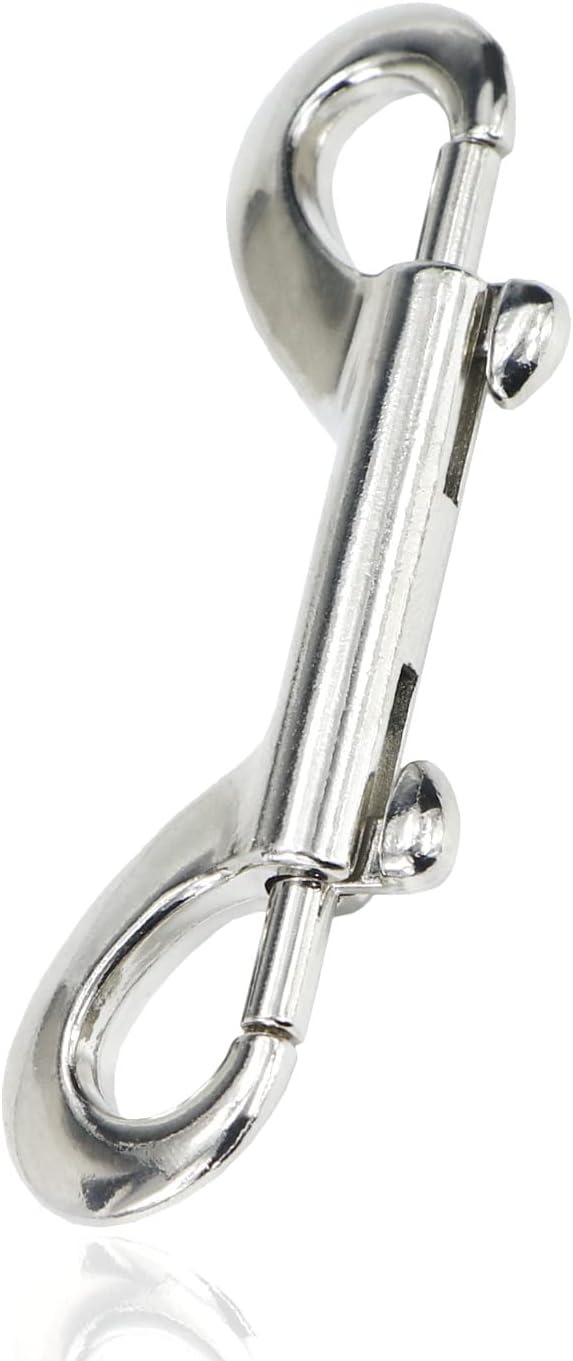 Wontee 4 Inch Bolt Snap Trigger Chain Diving Clips 20 Pack