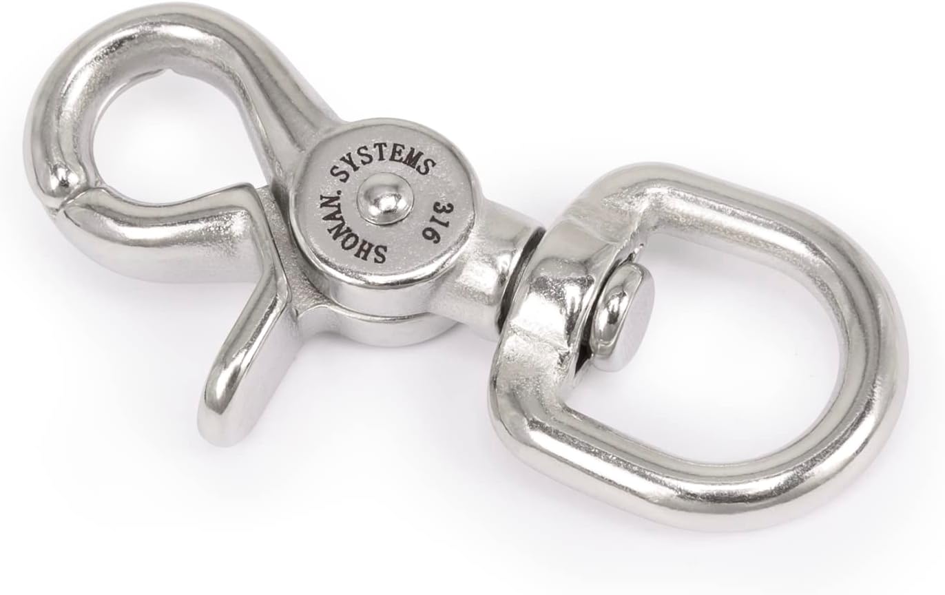 Sturdy Marine Snap Hooks for Dog Leashes and Flag Poles