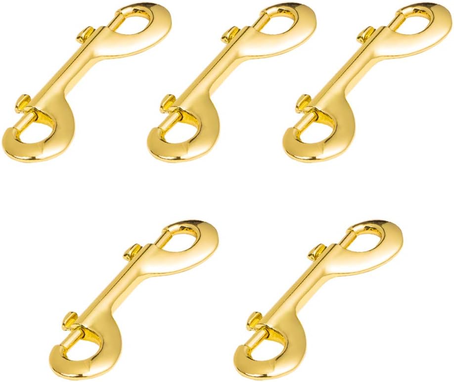 Quick-Release Bolt Snaps for Keychains and Pet Leashes