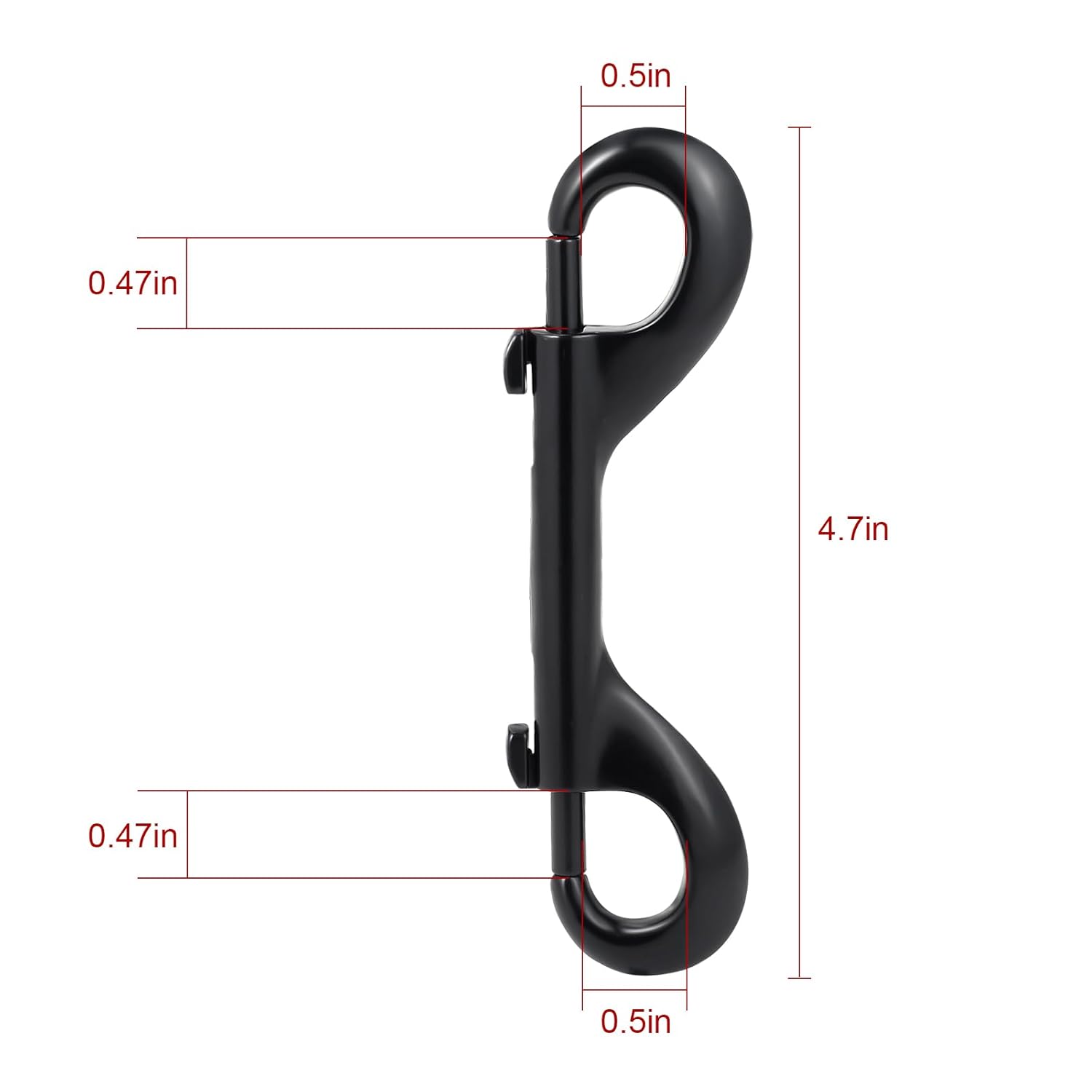 Double-ended Bolt Snap Clips Metal Clips for Industrial Use