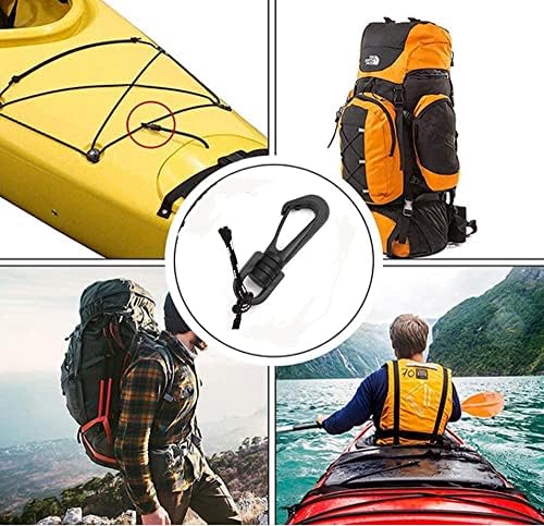 Premium 50-Piece Plastic Swivel Snap Hook for Luggage Dog Chain