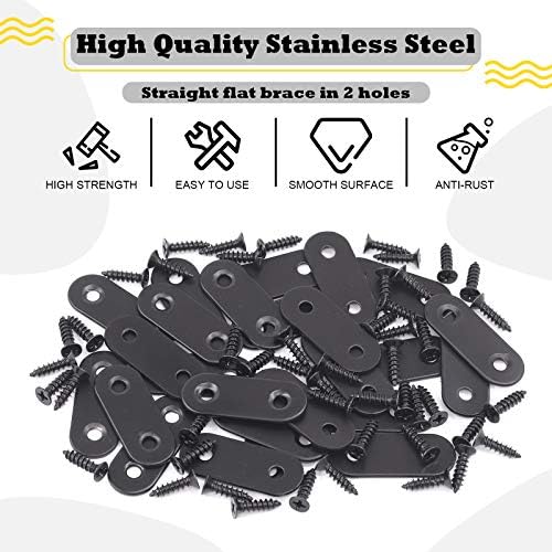 Sturdy Hilitchi Straight Bracket for Flat Surfaces