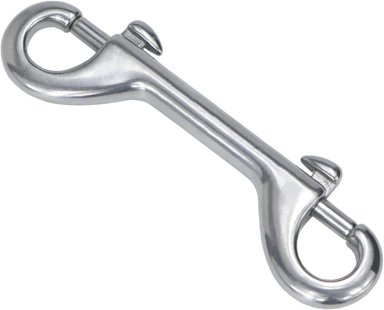Wontee Double Ended Bolt Snaps 316 Stainless Steel 3 Pack