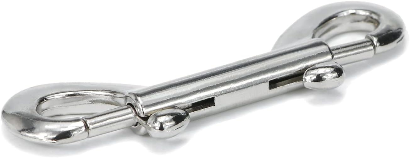 Wontee 4 Inch Bolt Snap Trigger Chain Diving Clips 20 Pack