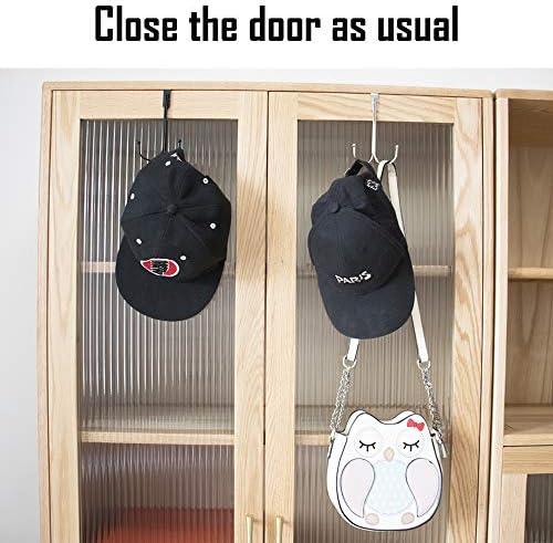 SayHi2U Over-the-Door Double Hanger Hook