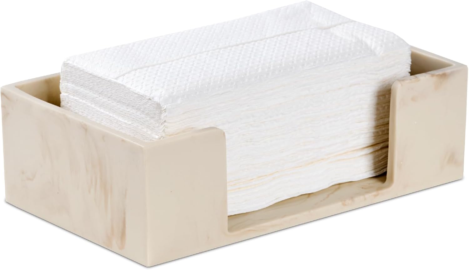 Marble Beige Napkin Holder