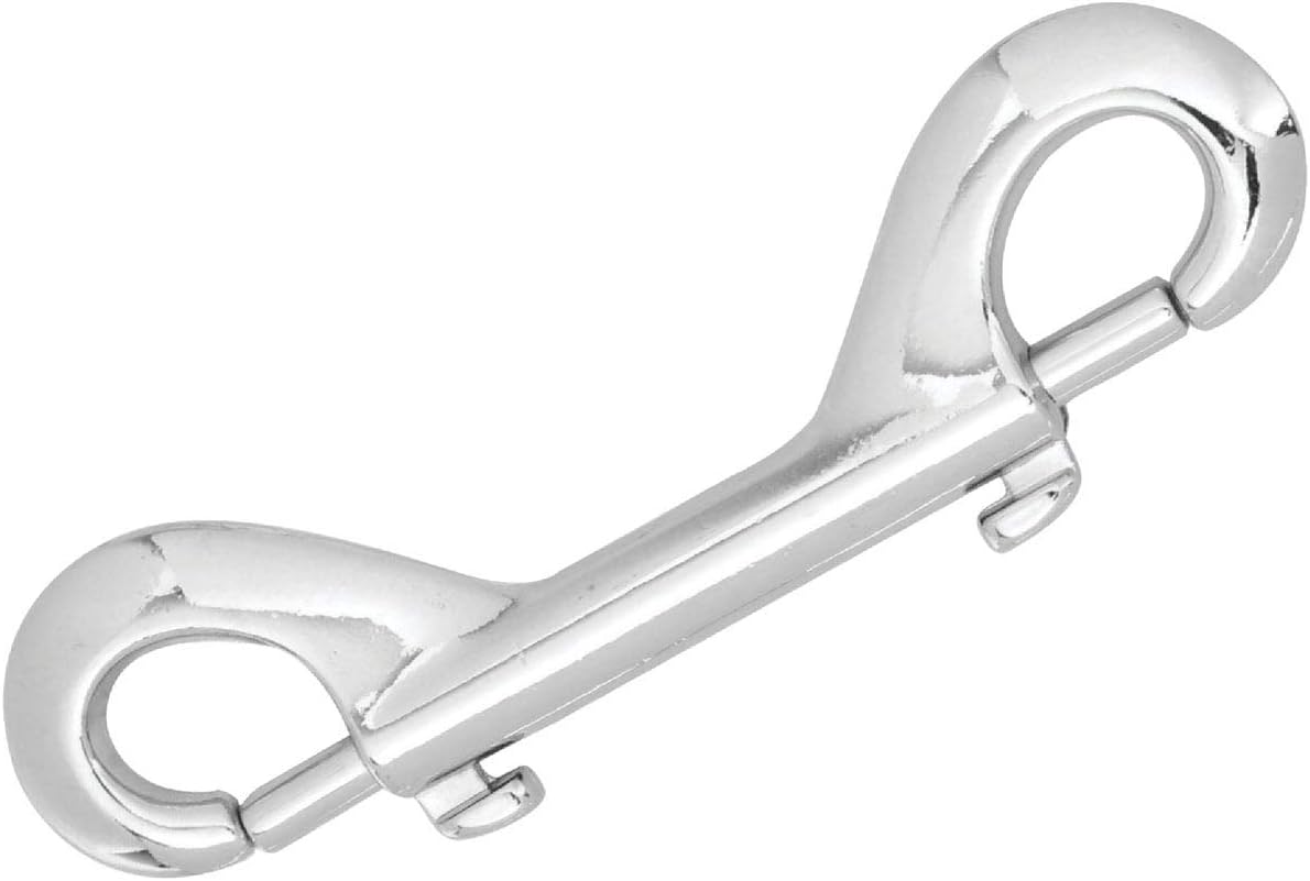 Campbell Nickel Double Ended Eye Bolt Snap 4-58