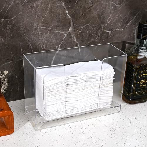 Paper Towel Dispenser Wall Mount Clear Multi-Fold