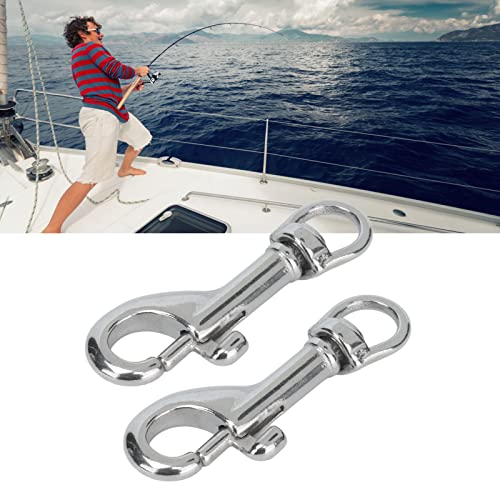 FTVOGUE Single Ended Bolt Snap Hooks Chain Clip 316 Stainless Steel