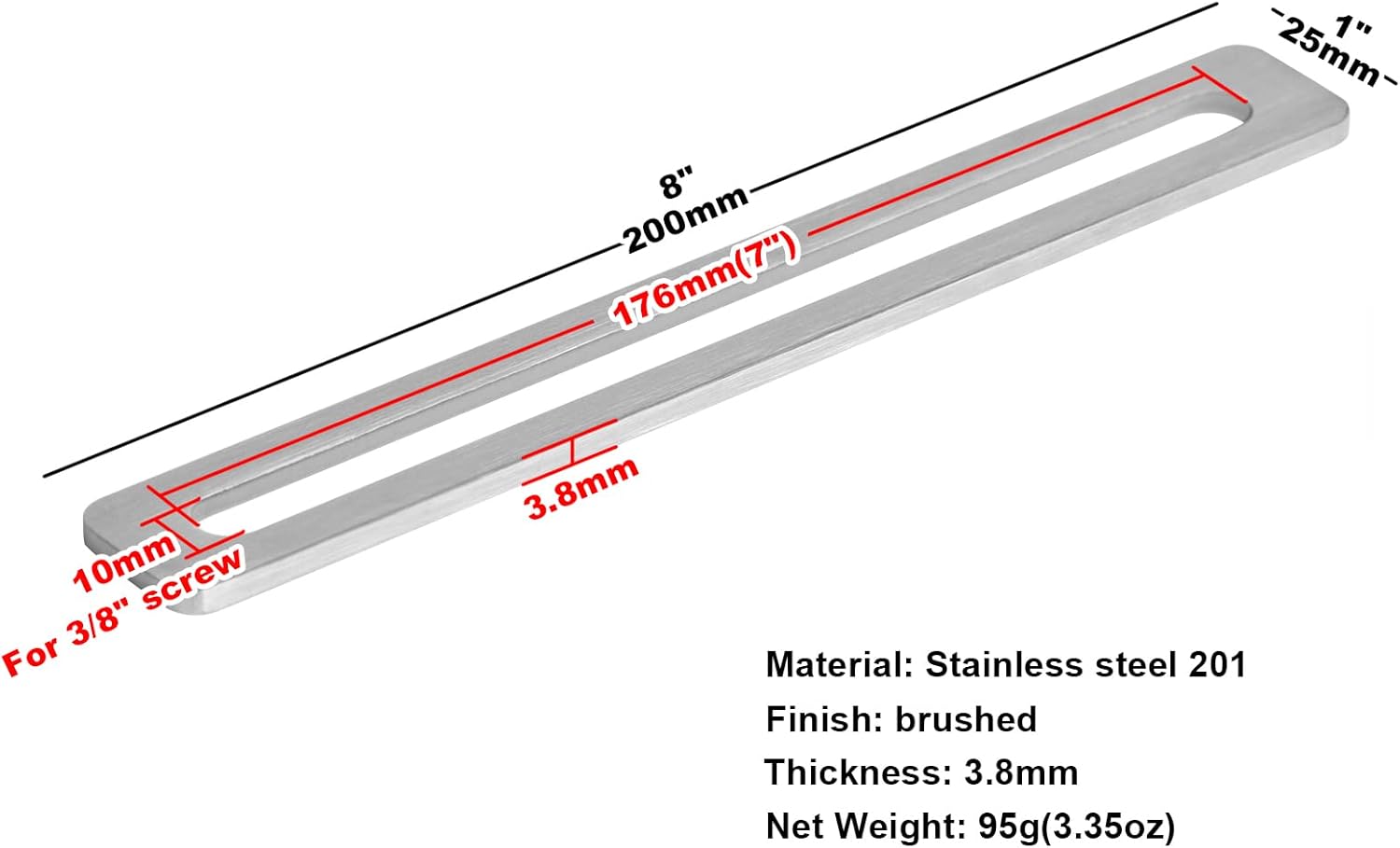 6-Piece Stainless Steel Plate Set for Adjustable Mending