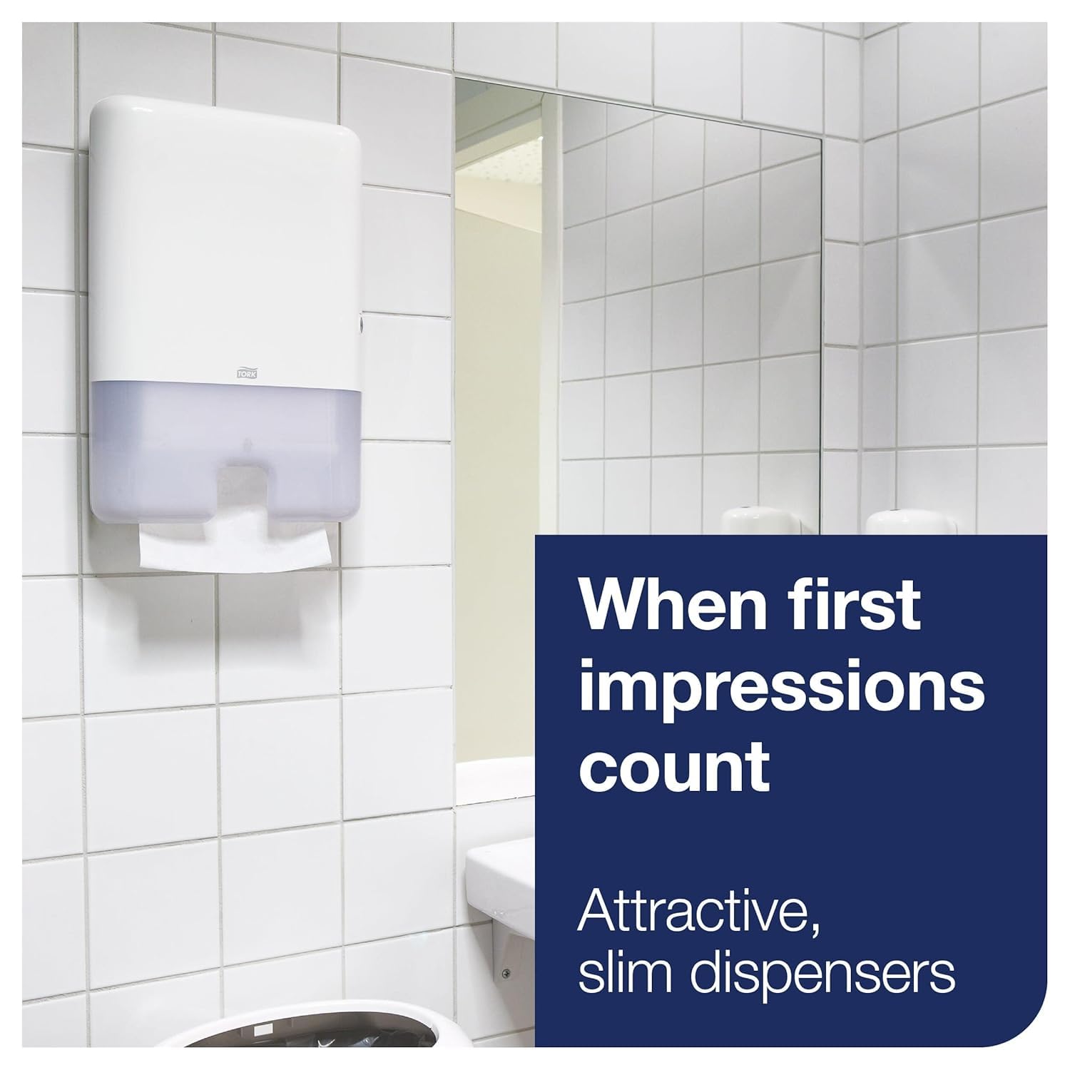 Save Space Elevate Hygiene - Tork Xpress Hand Towel Dispenser