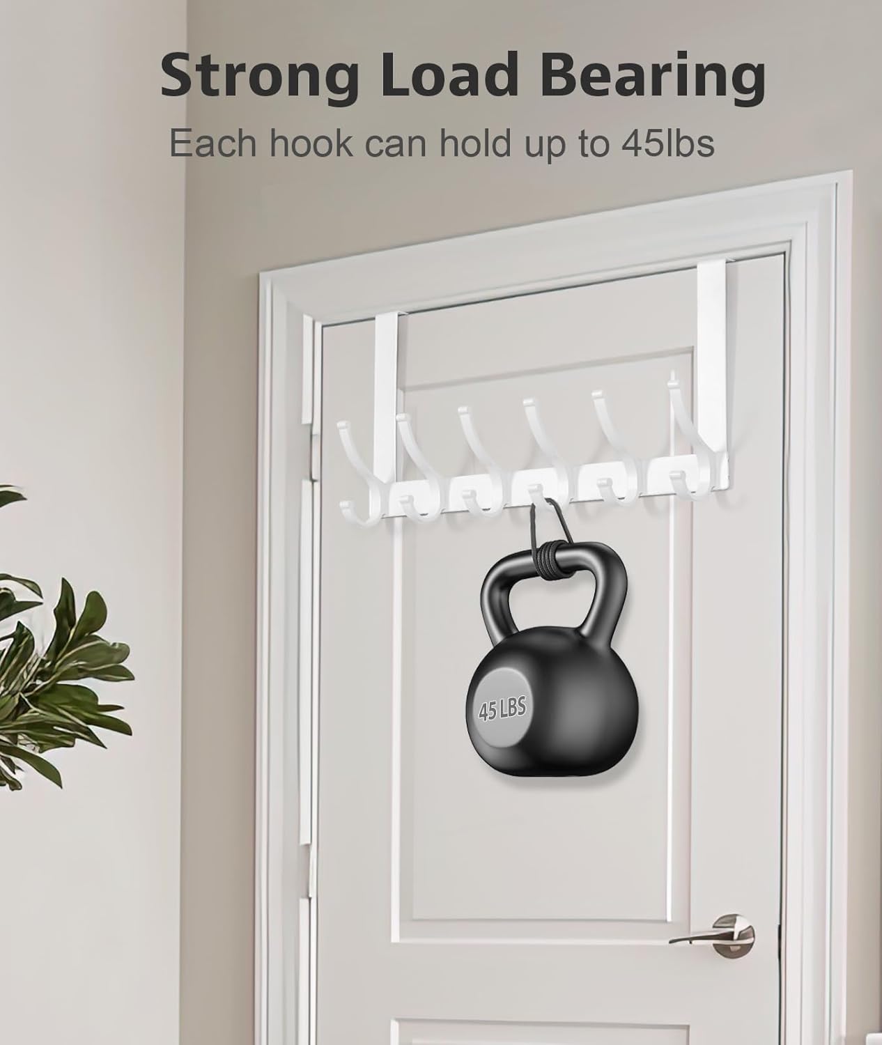 Optish Over The Door Towel Hooks