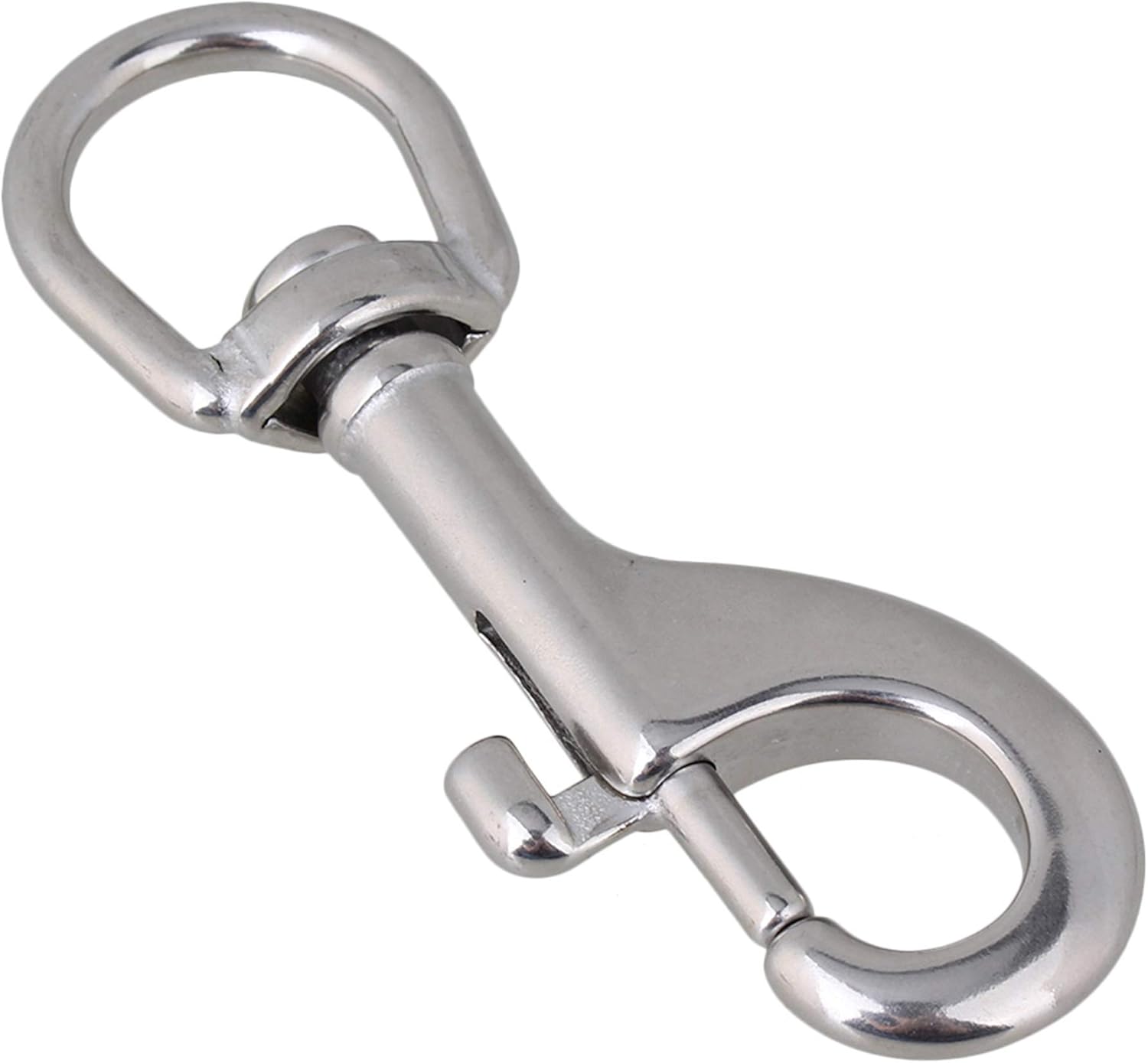 Durable Trendy Silver Keychain Strap with 304 Stainless Steel
