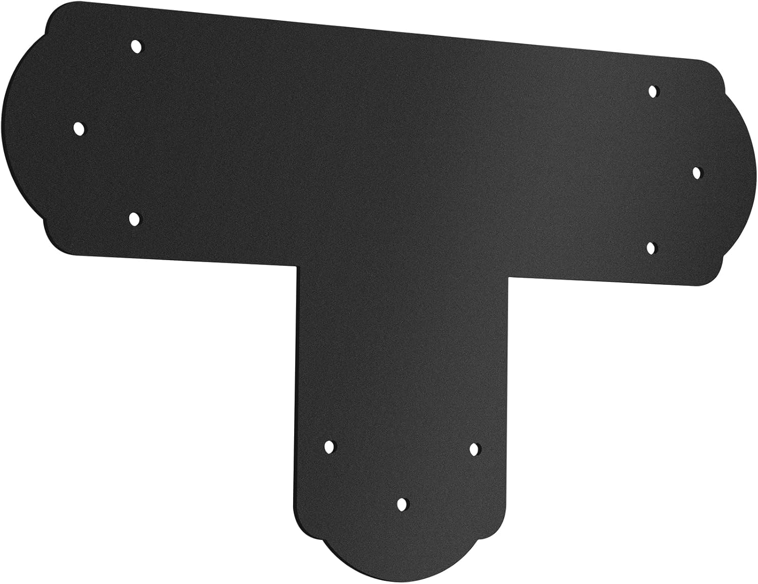 VEVOR Black T Bracket 6x6 8PCs Heavy Duty Steel Connector