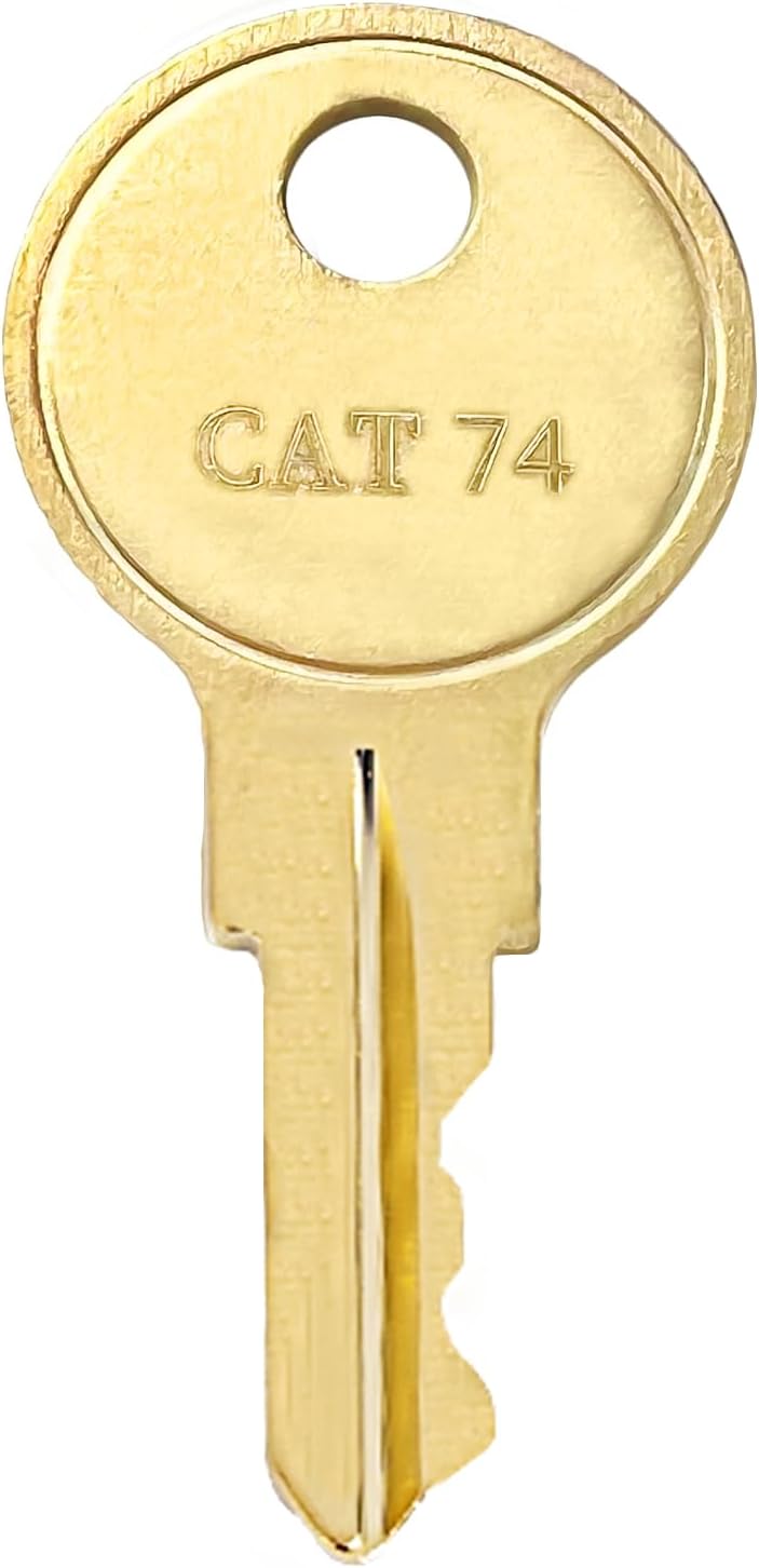 10-Piece CAT74 compatible keys for Janitor Bobrick dispensers