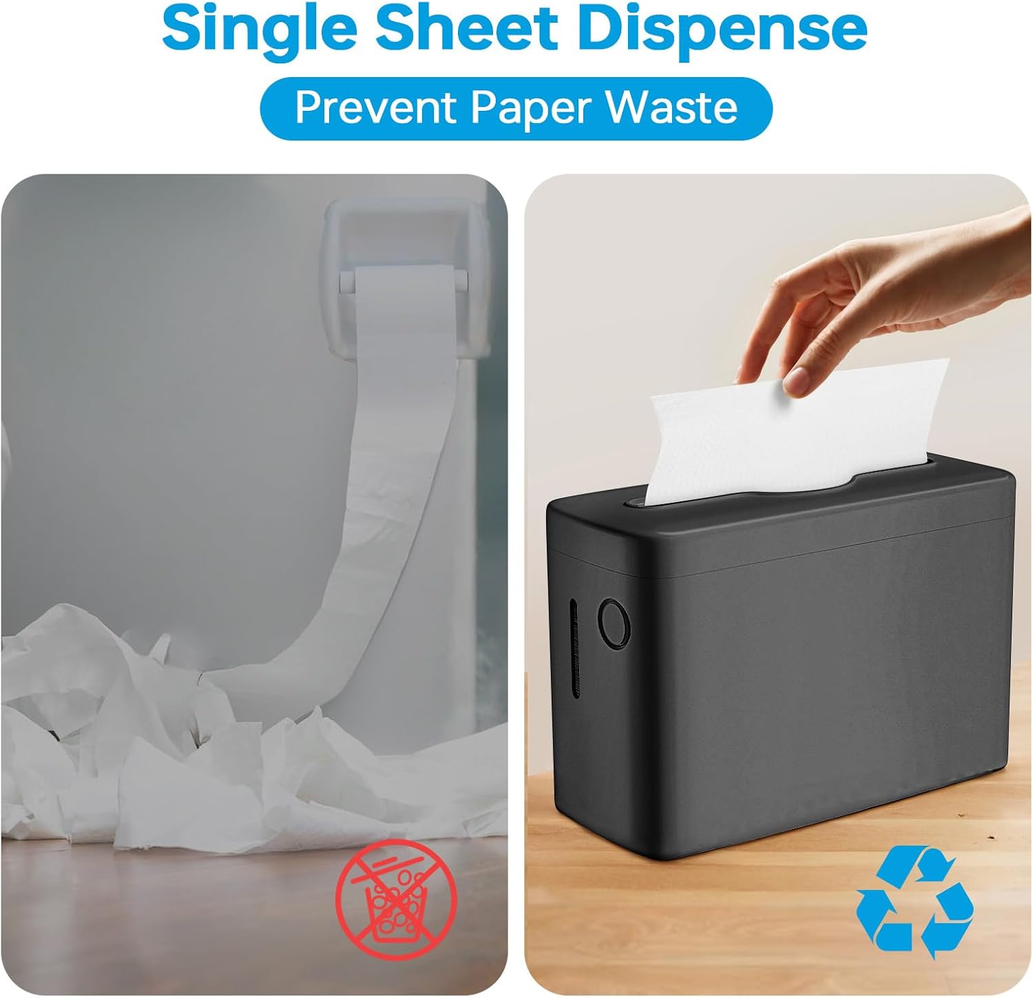 Premium Black Hand Towel Dispenser