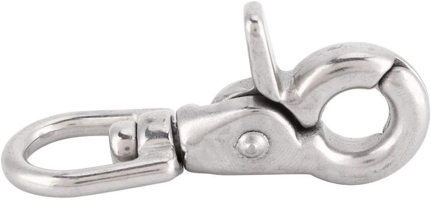 Perfectly Durable Stainless Steel Trigger Bolt Snap Clip Hook Set - Lightweight