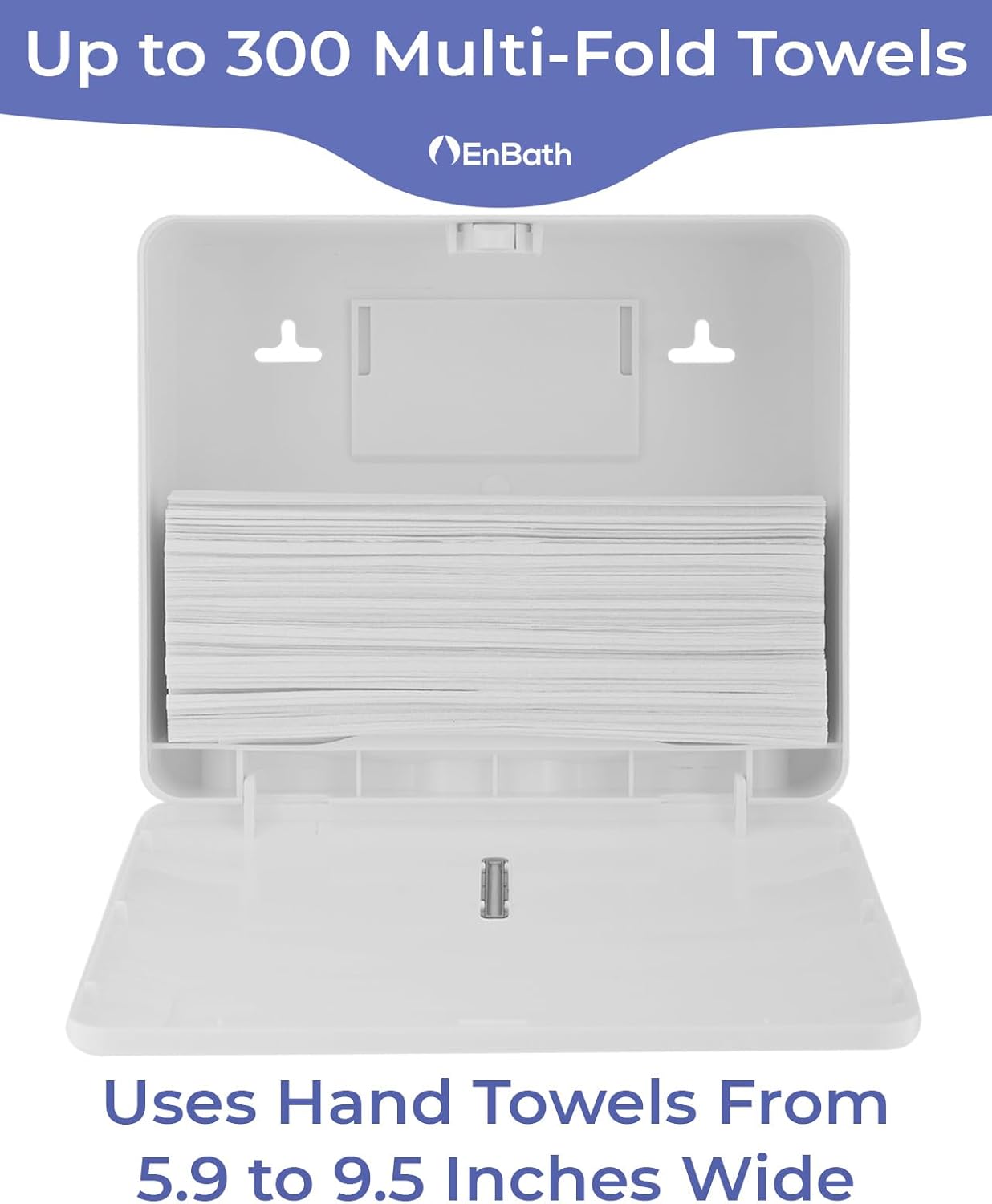 EnBath Wall-Mounted Folded Towel Dispenser