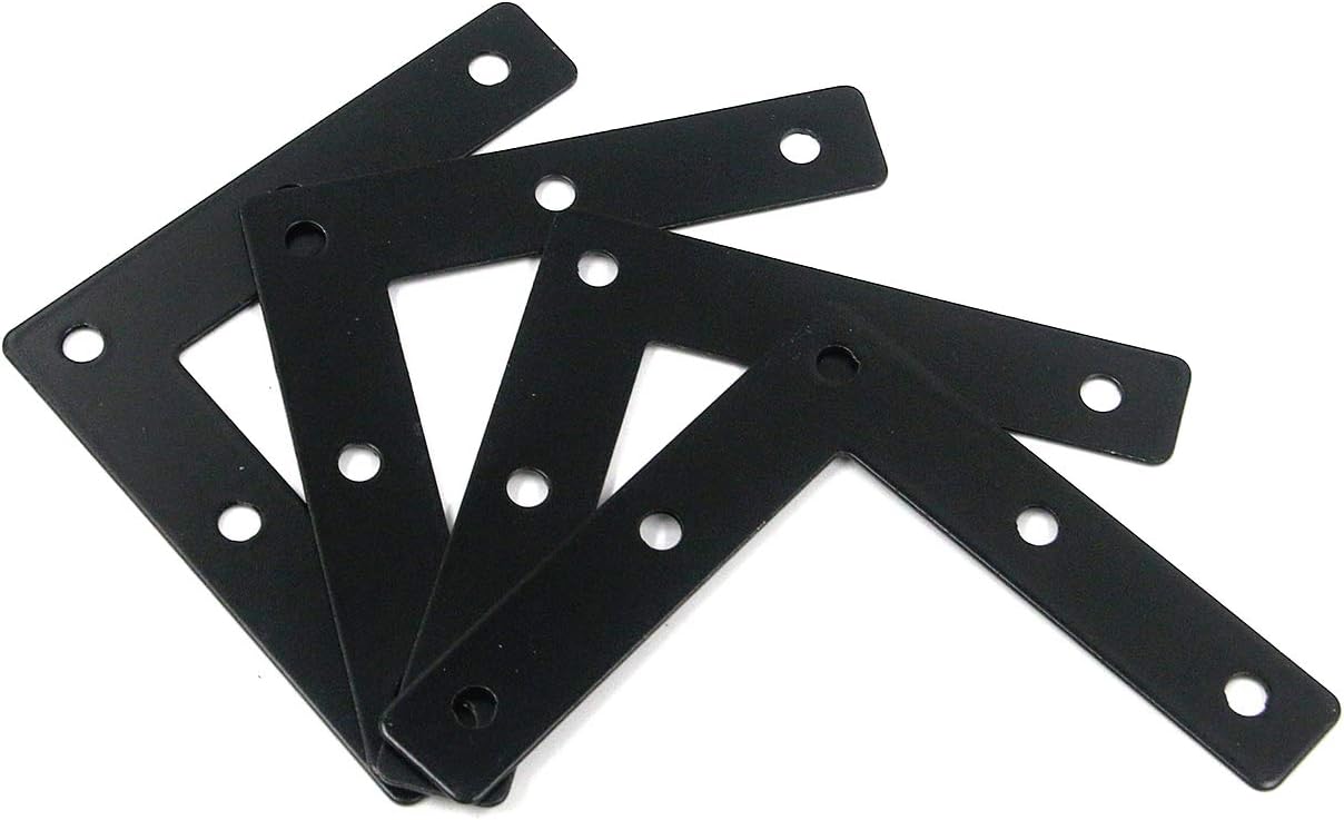 Durable L-Shaped Bracket for Wood furniture 20-Piece Set