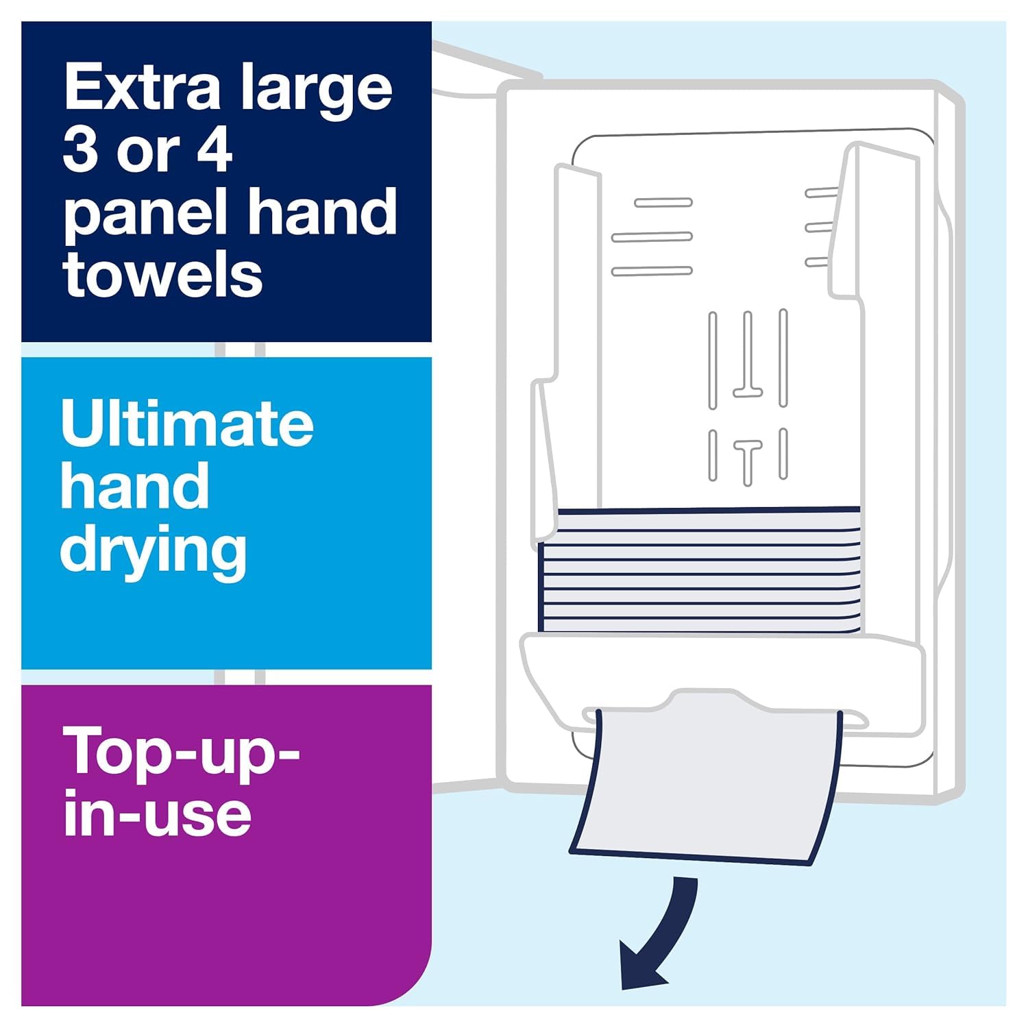 Save Space Elevate Hygiene - Tork Xpress Hand Towel Dispenser