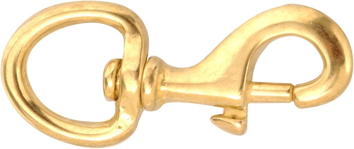 Campbell 1 Round Swivel Eye Bolt Snap Bronze with securing function
