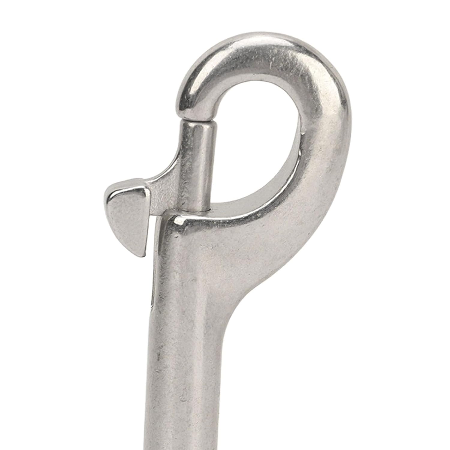 Double-Ended Marine Grade Stainless Steel Bolt Snap Hooks 115mm