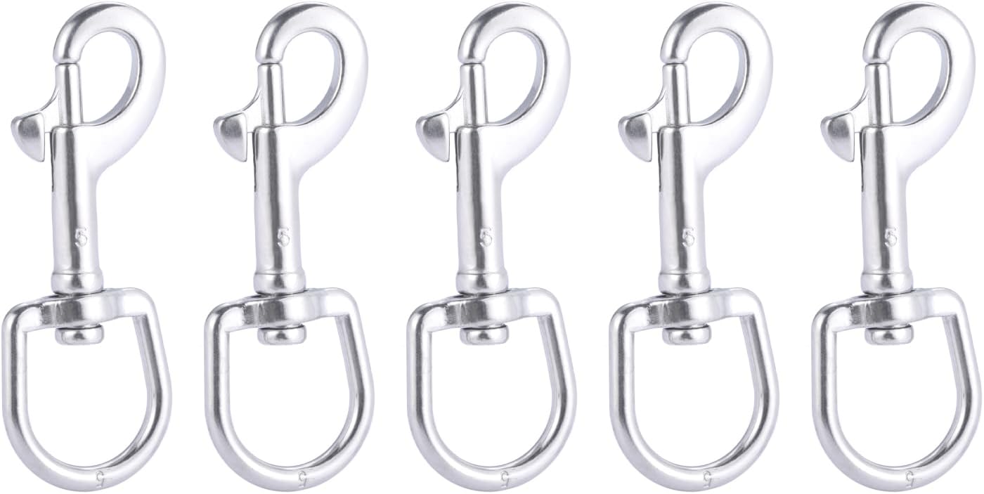 Rust-Proof 316 Stainless Steel Hook for Dog Leashes
