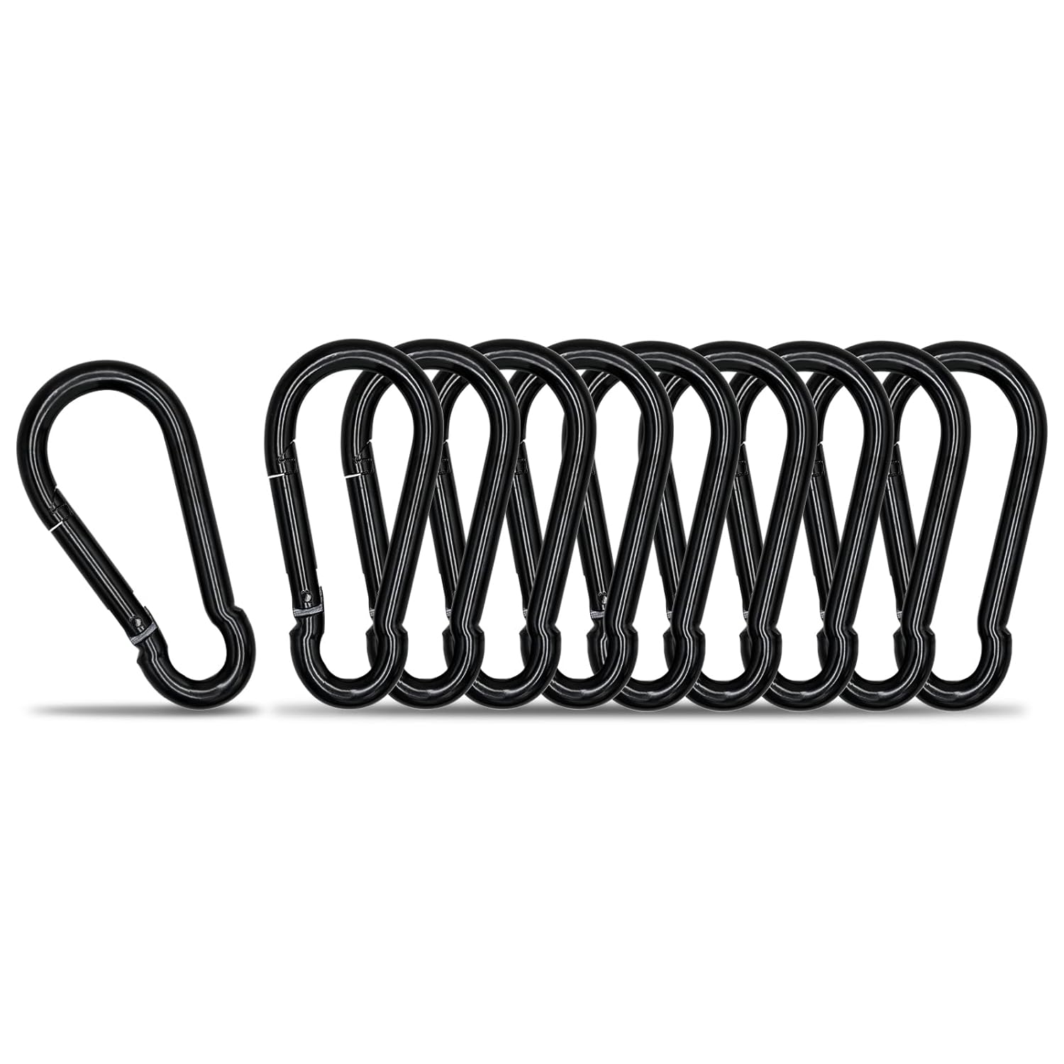 10Pack KINLINK Spring Snap Clips