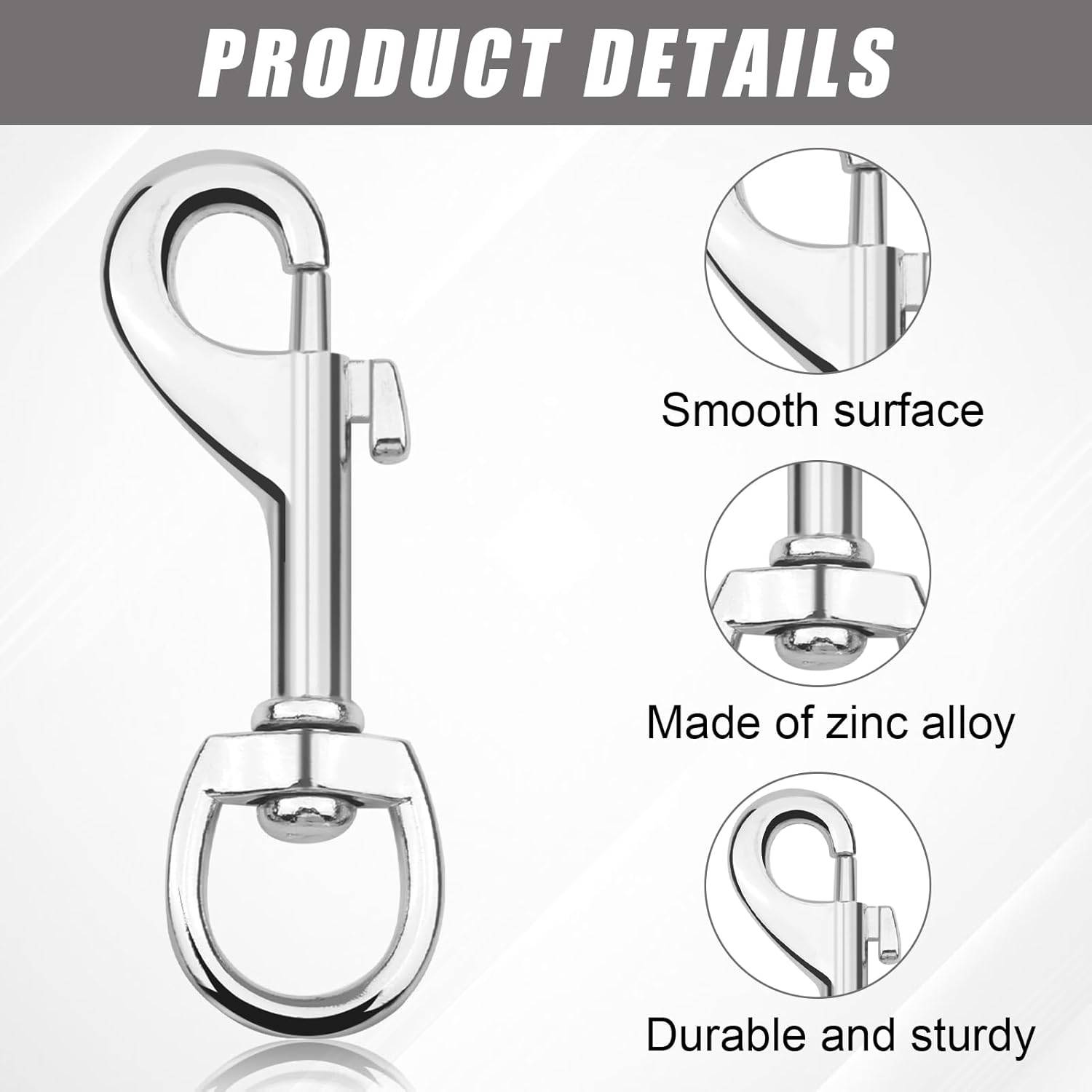 24 Swivel Snap Hooks