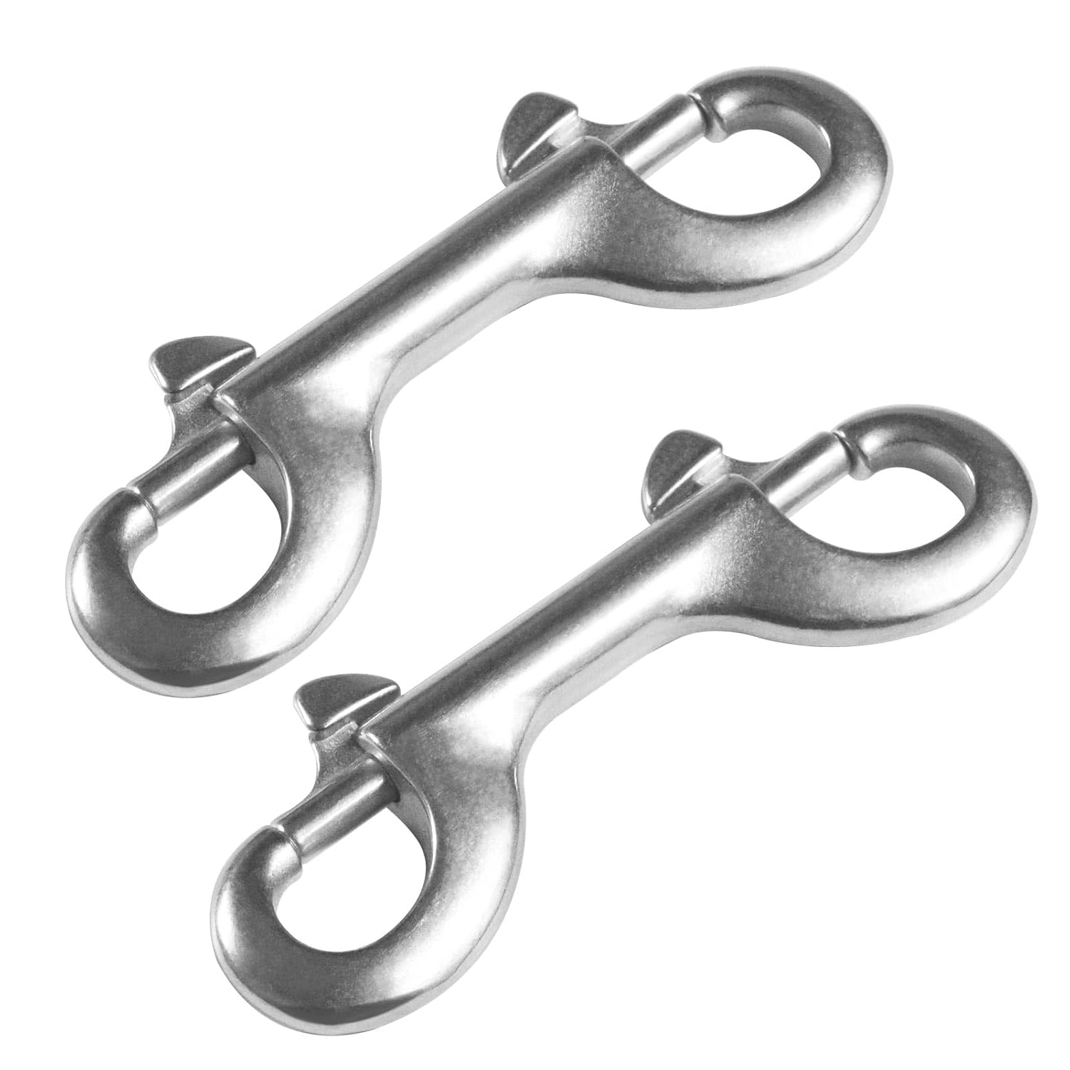 Double Ended Bolt Snap Hooks 316 Marine Grade 35 Inch 2PCS