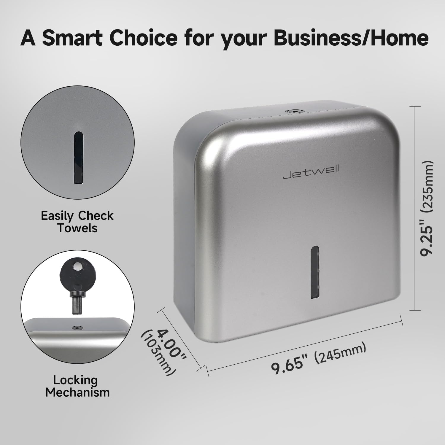 JETWELL Smart Paper Towel Dispenser