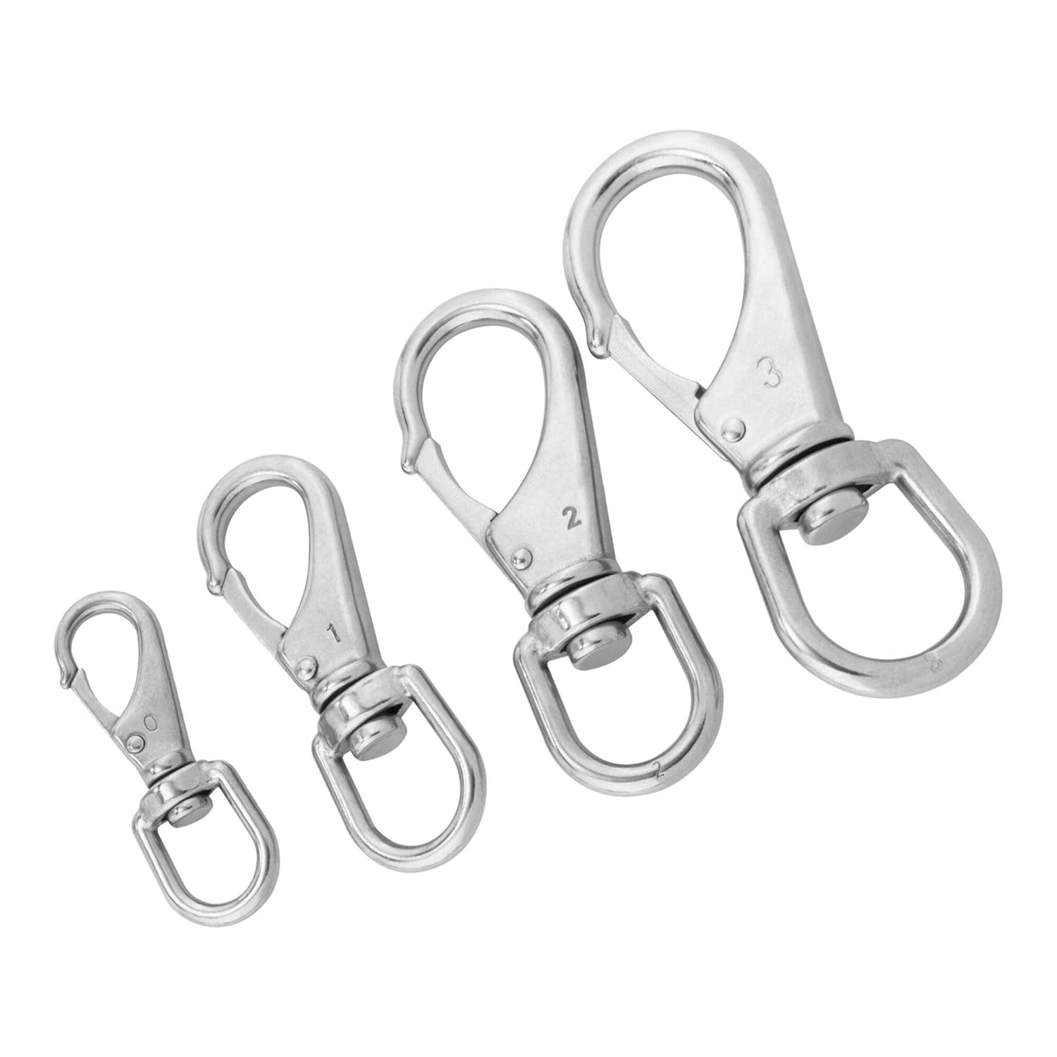 Durable Stainless Steel Swivel Eye Snap Hook