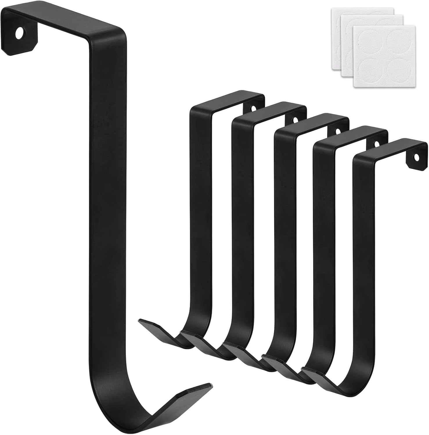 LindezaPremium Door Hangers6-Pack Storage Solution for Home Bathroom