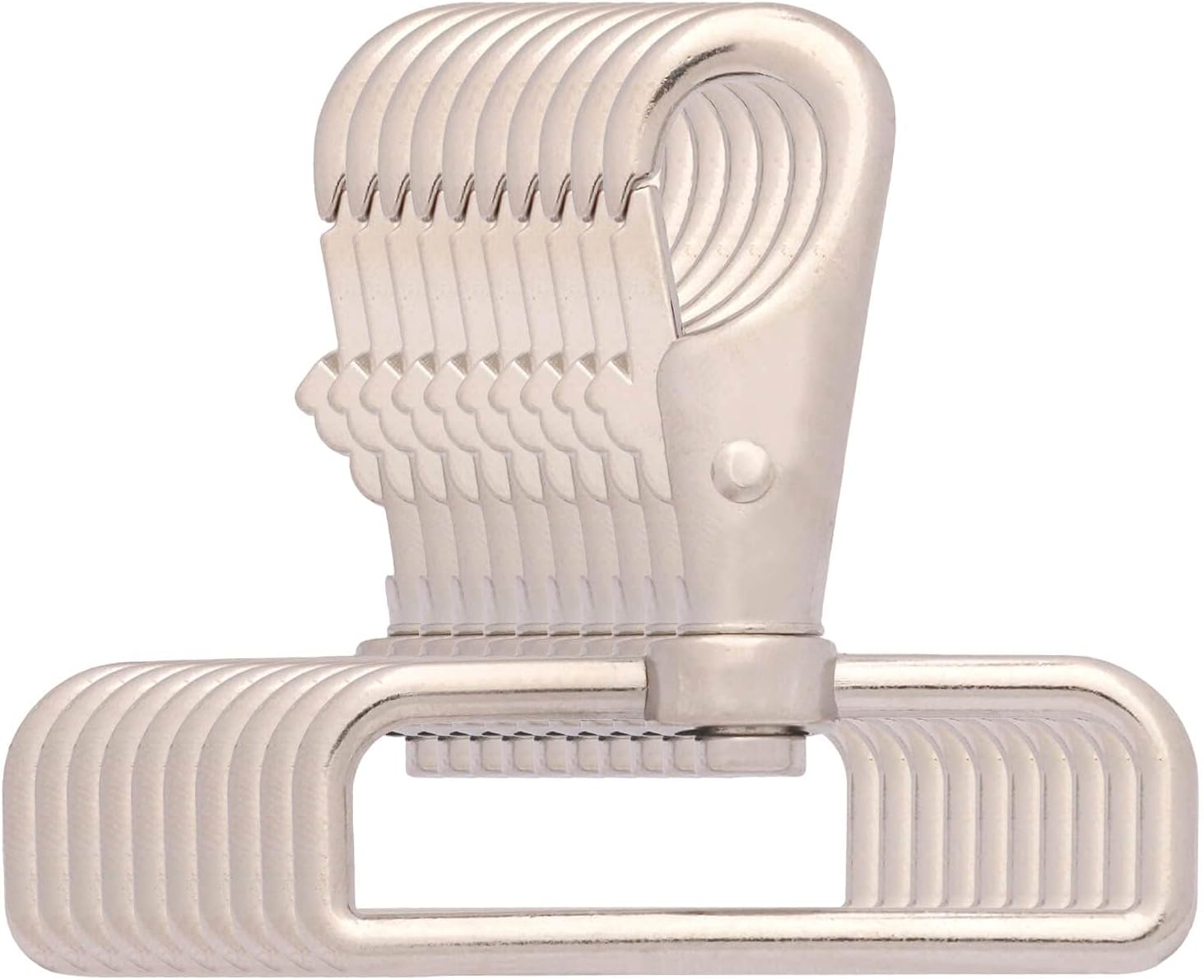 2 Hook Silver - Pack of 10