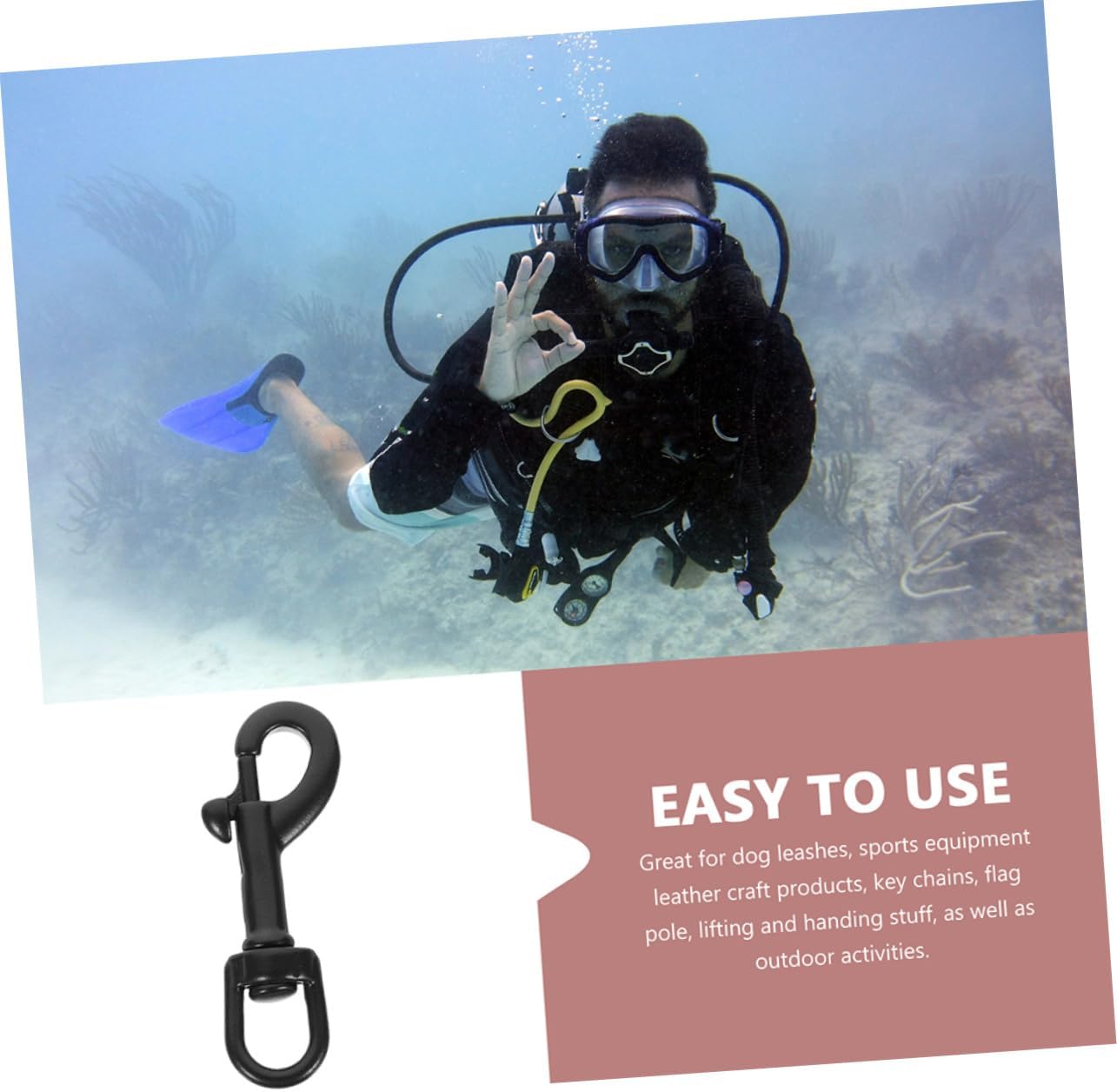 Sturdy Bolt Snap Hook