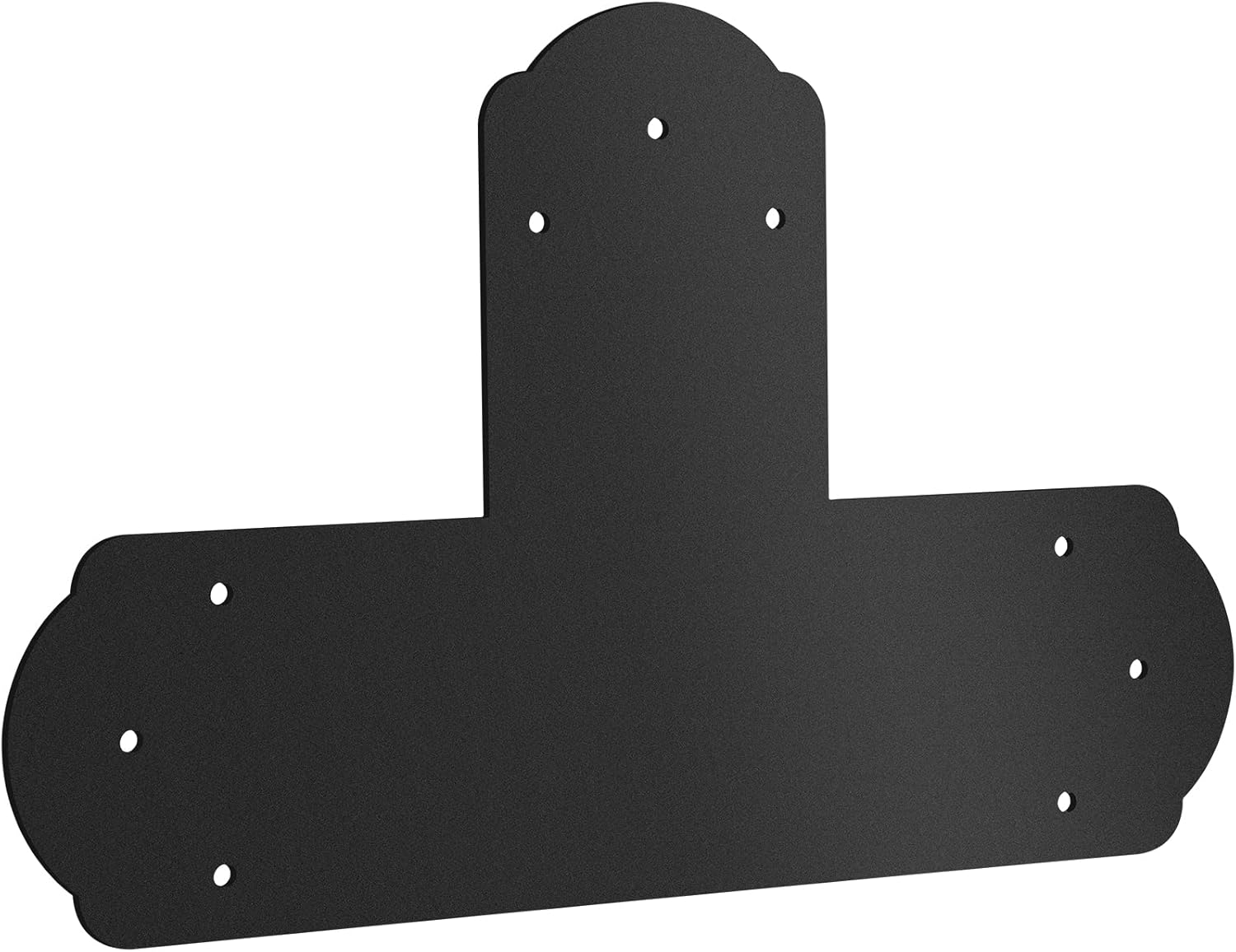 VEVOR Black T Bracket 6x6 8PCs Heavy Duty Steel Connector
