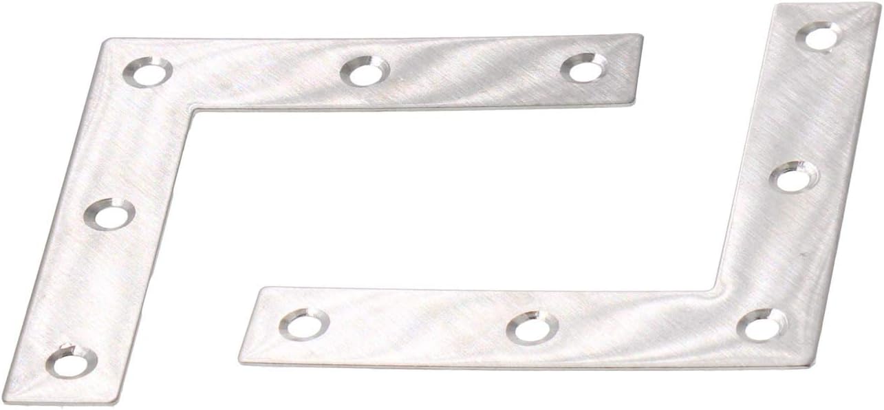 10 Pack Repair Mending Bracket Plate for Wood Metal and Furniture