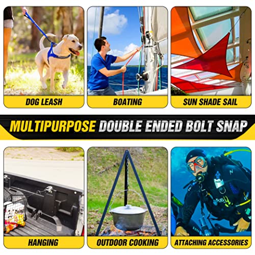Secure and Durable Bolt Snap Hook Set