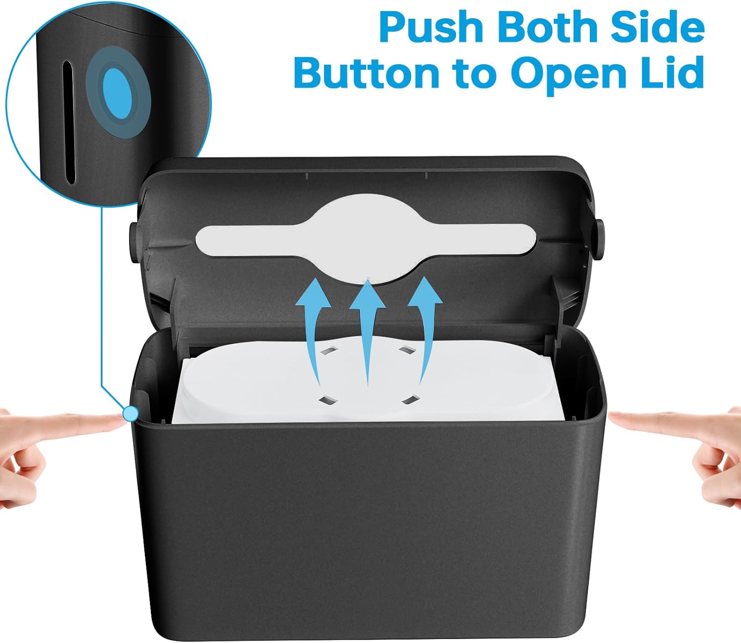 Premium Black Hand Towel Dispenser