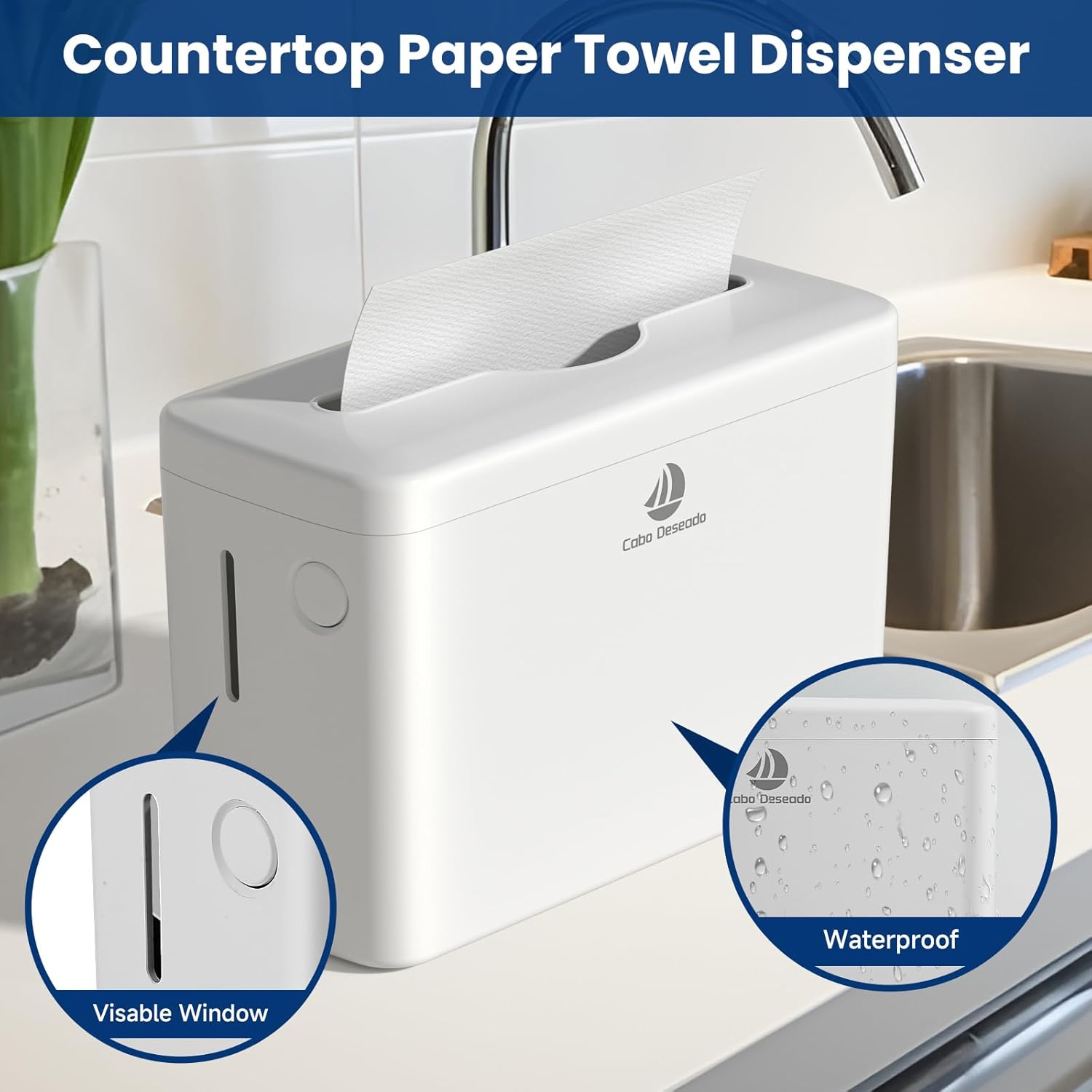 Cabo Deseado Multifold Paper Towel Dispenser