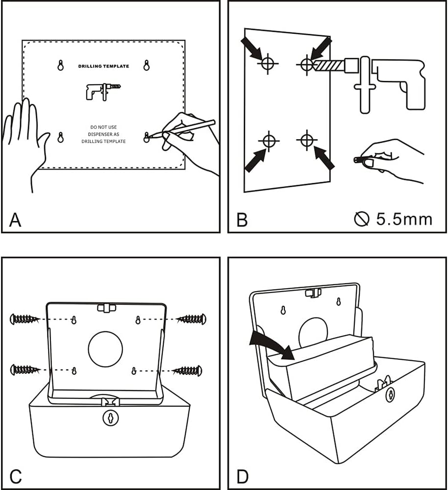 Bath Time Made Easier Irish Hom Commercial Paper Towel Holder