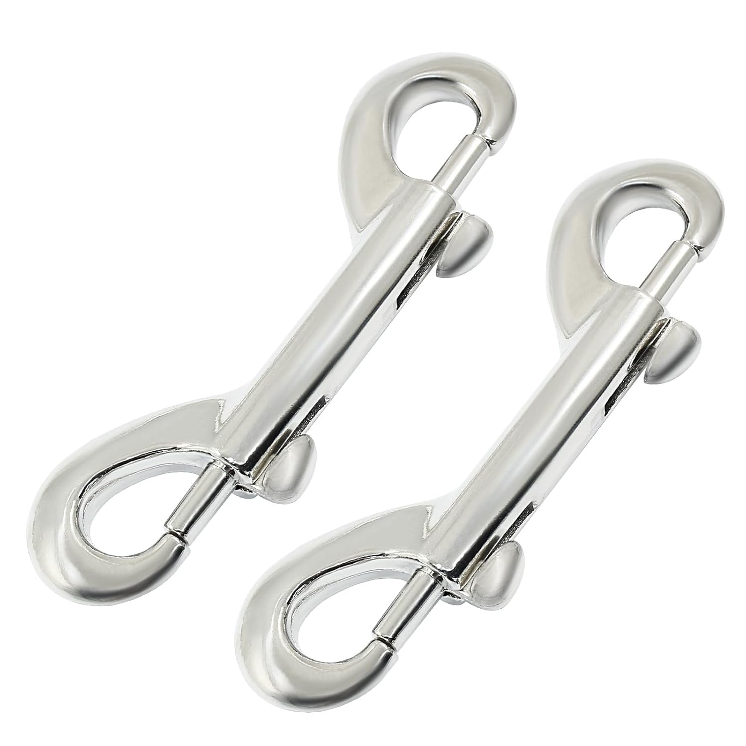 2-Piece Zinc Alloy Double-Ended Snap Clips