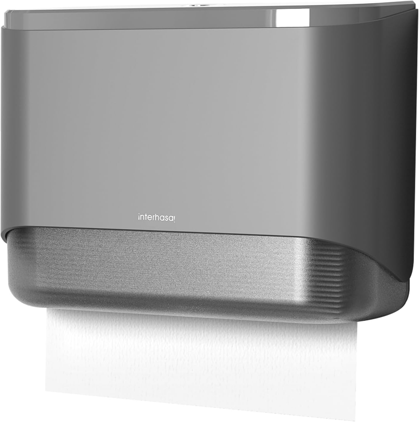 Wall Mounted Paper Towel Dispenser with Key Lock and Transparent Window