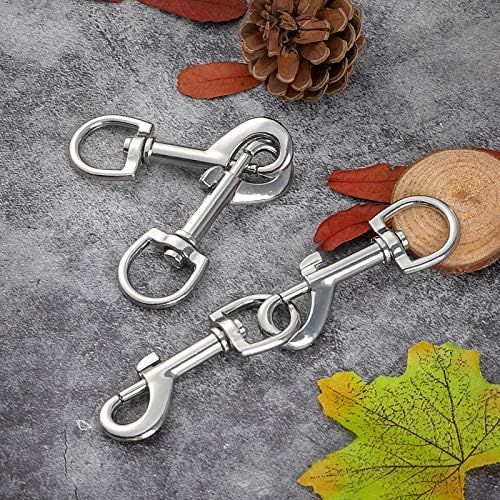 ZWLFLF 12-Piece 3 Inch Swivel Snap Hooks