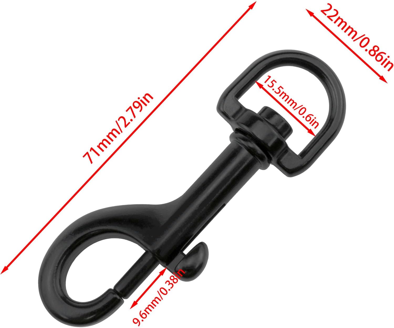 VAKTOK Flagpole Snap Hook Set